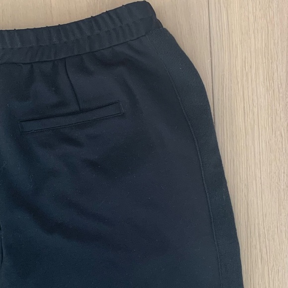 NWT SIZE XL LOLE MASSI ANKLE PANTS TROUSERS BLACK ATHLEISURE TRACK PANTS - Picture 5 of 9